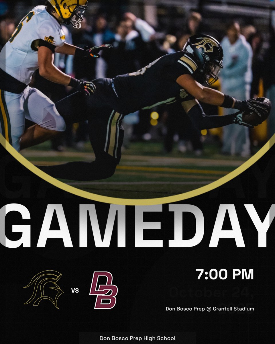 🚨 GRIDIRON CLASH: Join us this Friday as Paramus Catholic takes on Don Bosco! Grab tickets for $11: events.hometownticketing.com/boxoffice/donb…. Predictions? 🏈💥 #ParamusCatholic #PaladinPride #DonBoscoShowdown #NJFootball #FridayNightLights