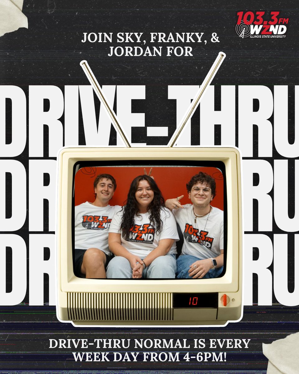 We understand work is a doozy..listen to Drive-Thru Normal on your way home🎙️
#WZND