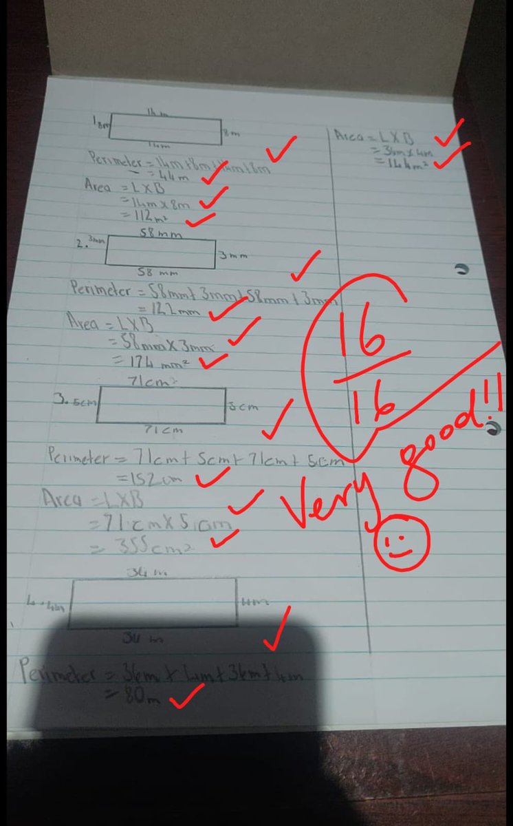 NjabuloNkabin15's tweet image. My Grade 7 Learner is excelling on Perimeter and Area.
She is doing wonders 🔥💯🕺🏾
#tutorials
#tutoring
#math
#tutoringservices
#abaphaseabafundi
