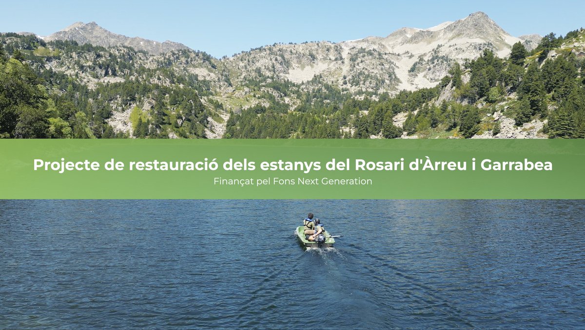 🏞 Els estanys del Rosari d’Àrreu i Garrabea tornen a respirar!
Durant aquest any hem impulsat un projecte de restauració ecològica per reduir el veró, un peix invasor que alterava el seu equilibri natural 🐸

🎥 Mira el vídeo complet 👇 youtube.com/watch?v=rgMPXy…
#NextGeneration