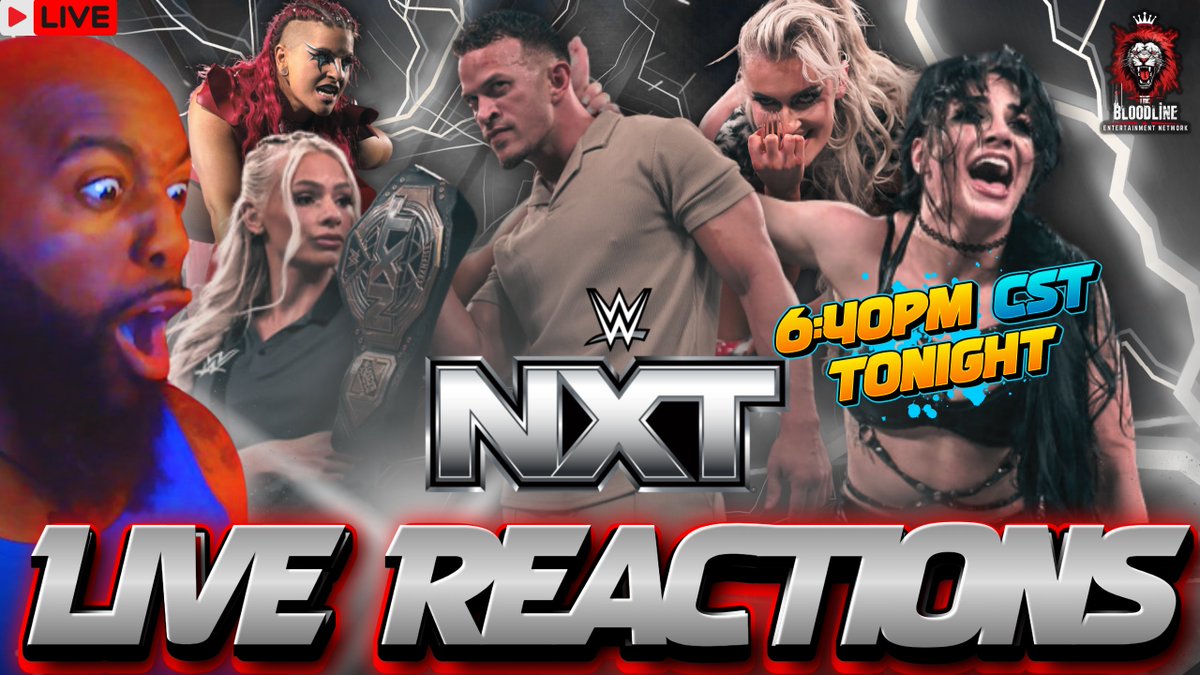 🔥 LIVE WATCH-ALONG ALERT with Devin The Tribal Chief! 🔥
Join @DevintheTribalChief and the Bloodline Entertainment Network tonight at 6:40 PM CST for our full reaction to #WWENXT (Oct 21) — featuring the moment that stunned the women’s division: Tatum Paxley’s surprise win!