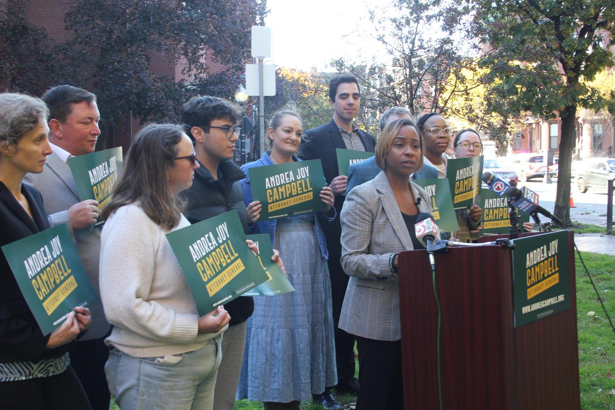 AJCampbellMA's tweet photo. I launched my reelection campaign in the South End (steps from where I grew up) surrounded by family, friends and neighbors.

This community raised me. It’s where I learned what it means to lead with faith and joy. I’m grateful to everyone who believes in what we can do together. https://t.co/JJxYarg7tY