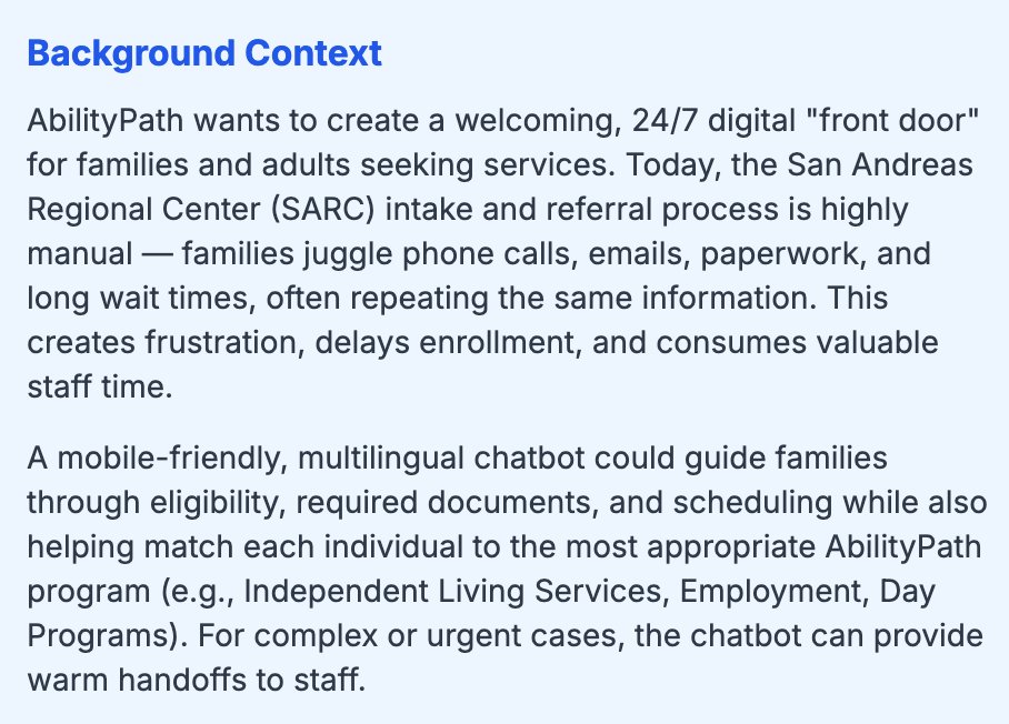 Tech4goodnpo's tweet photo. Any moms in tech interested in helping NGOs for children? https://t.co/v0xX8oISSJ helps children from early intervention for infants to community access and job training for adults and seniors.

We are building a 3 days hackathon to solve the problem of a seamless, mobile-first intelligent chatbot. AI engineer is needed, backend engineer, frontend engineer, UI/UX designers are needed. 

If you're interested, feel free to DM me or register for free: https://t.co/ekmFC4NePP