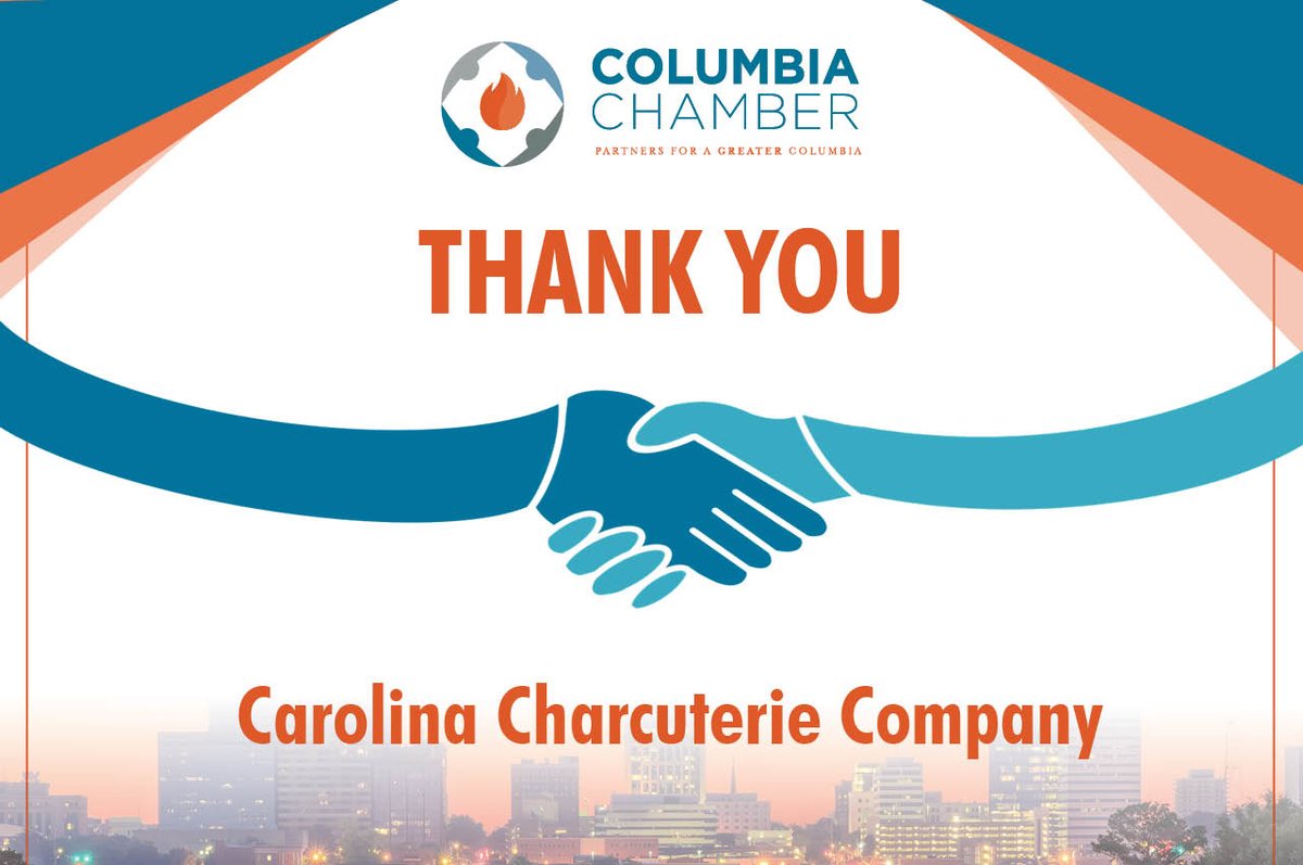 Welcome to the Chamber, Carolina Charcuterie Company. We appreciate your support!
Learn More About Carolina Charcuterie Company &gt;&gt;&gt; loom.ly/rbV-kuQ
#NewPartnerAlert