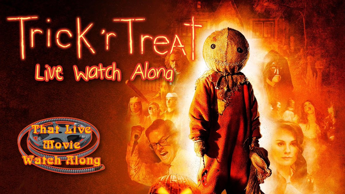 Join us live tonight at 8pm EST for a watch along of Trick 'r Treat (2007)! youtube.com/live/aKNY7zIE3… #Halloween2025 #halloween #horror #anthology #sam #TrickOrTreatMe #HorrorMovies #horrormania #watchparty #Livestream