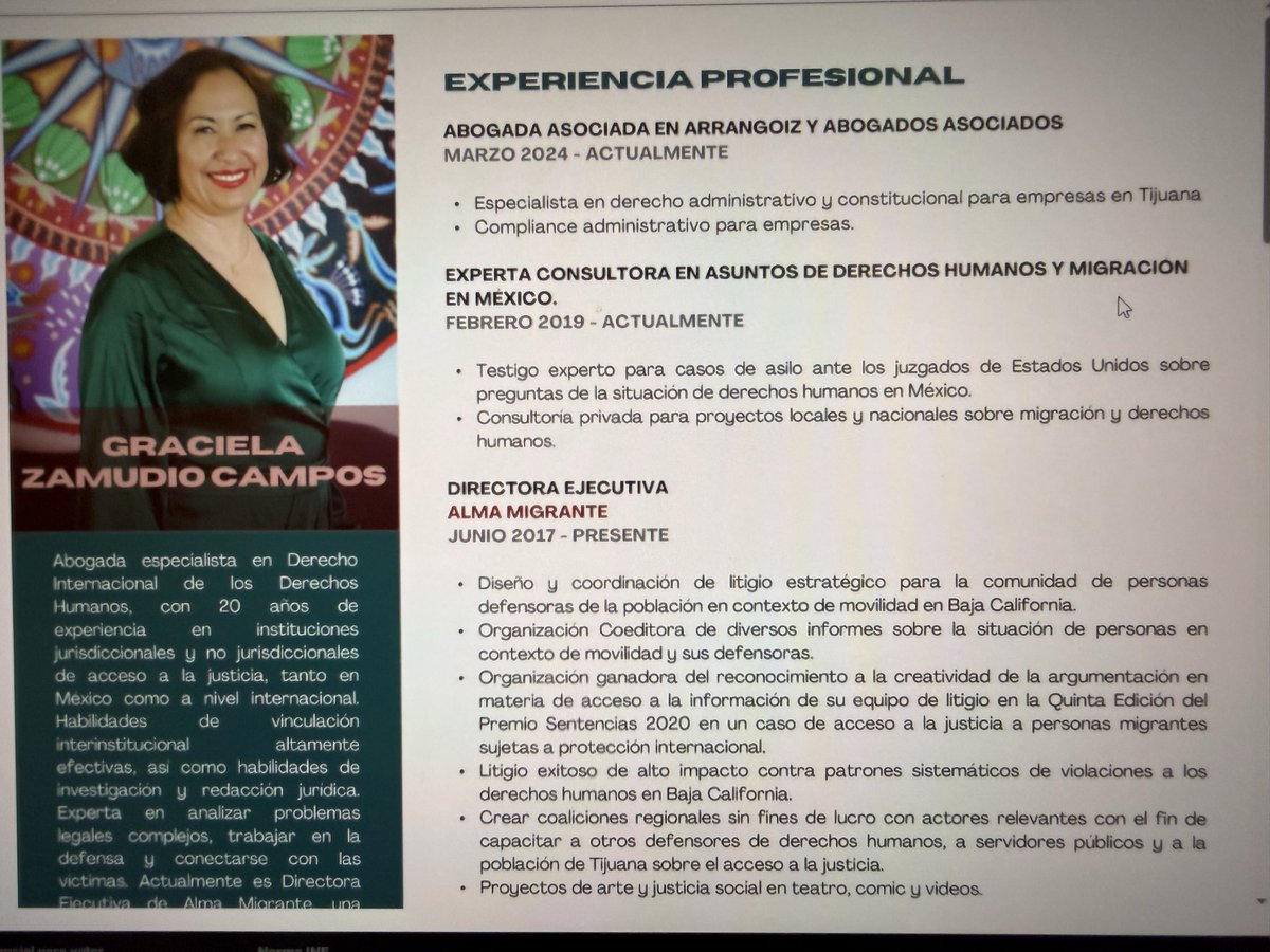 Nadaqueverienta electa busca oficial con 5 años de experiencia para ponerlo de particular y sea quien en realidad revise la firma.

La señora se hizo popular en el circuito porque litigó un solo asunto. Es una nulidad.