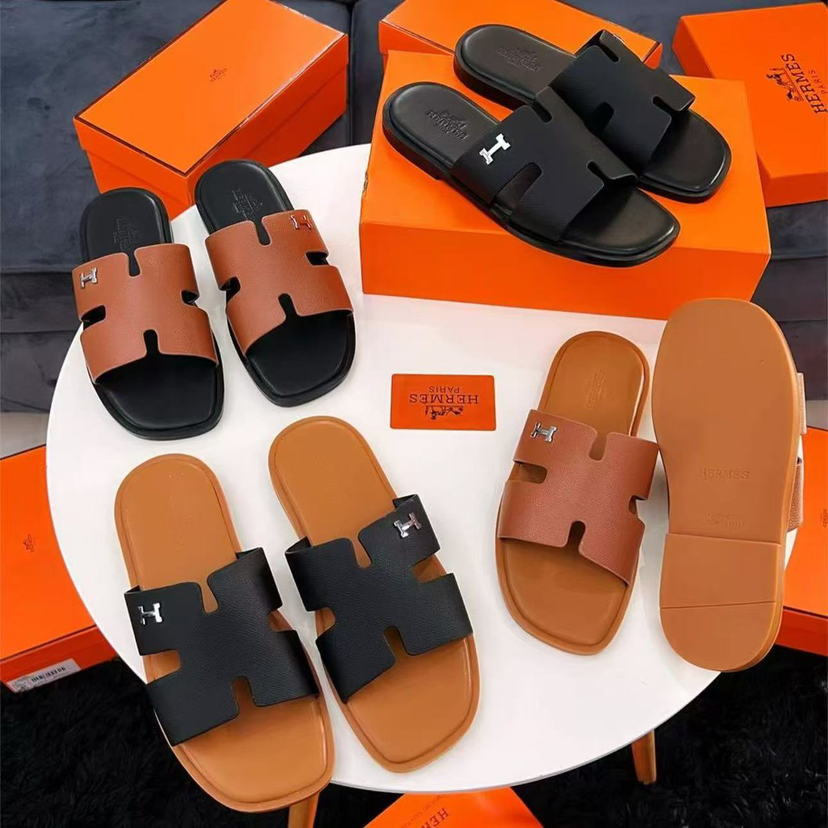 HERMES ✨🔥
PAMS ✨☑️
ORIGINAL 💫✨
Quality ☑️
Fully box 📦 
42↔️46
N36,000