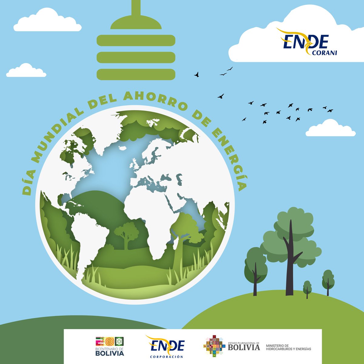 Desde <a href="/EndeCorani/">ENDE Corani</a>, reafirmamos nuestro compromiso con la eficiencia energética y la generación de energía limpia y sostenible. Construyamos un futuro más responsable, en donde todos protejamos nuestro entorno.

#SomosLaEnergíaDelPueblo
#BoliviaBicentenario