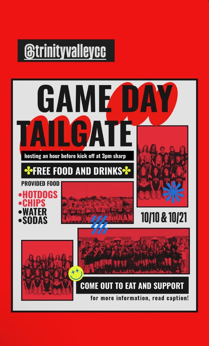 TVCC_SOCCER's tweet photo. ITS THAT TIME AGAIN ⚽️
Lady Cardinals face Navarro at our house
Come out and enjoy free food and drinks 
🌭 🥤 

TVCC vs Navarro
Oct. 21, 2025
4:00 PM
@ The Pit 📍 https://t.co/ofRQC3HMUJ