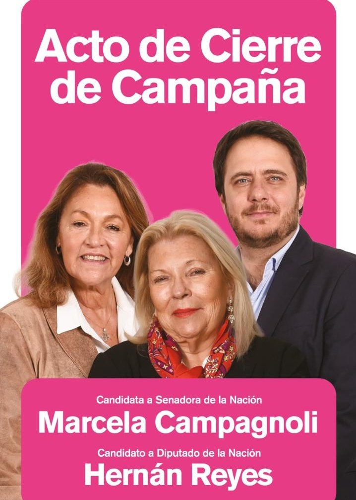 Mañana 
#22O
Cierre de Campaña CCARI
Barrancas de Belgrano
17hs.