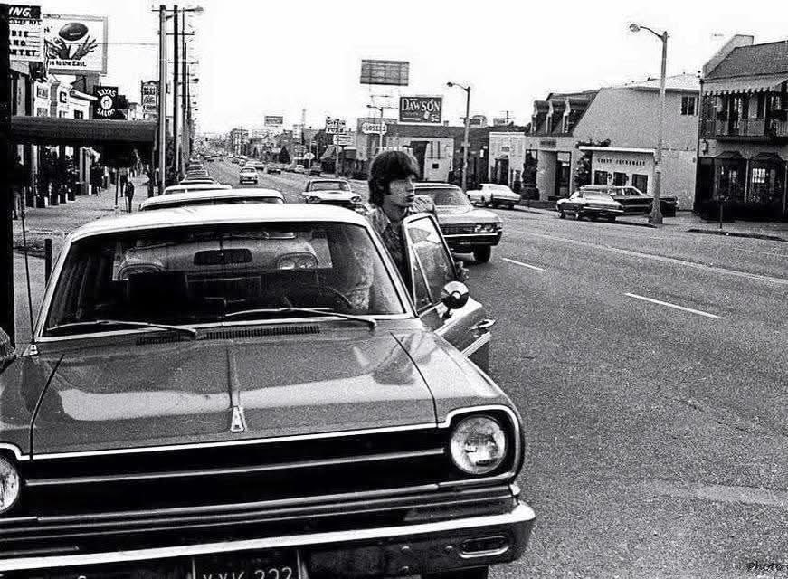 I've seen the photo before, but this is supposedly the recording of the car horn on Country Honk. Is that a fact I wonder? 
#RollingStones