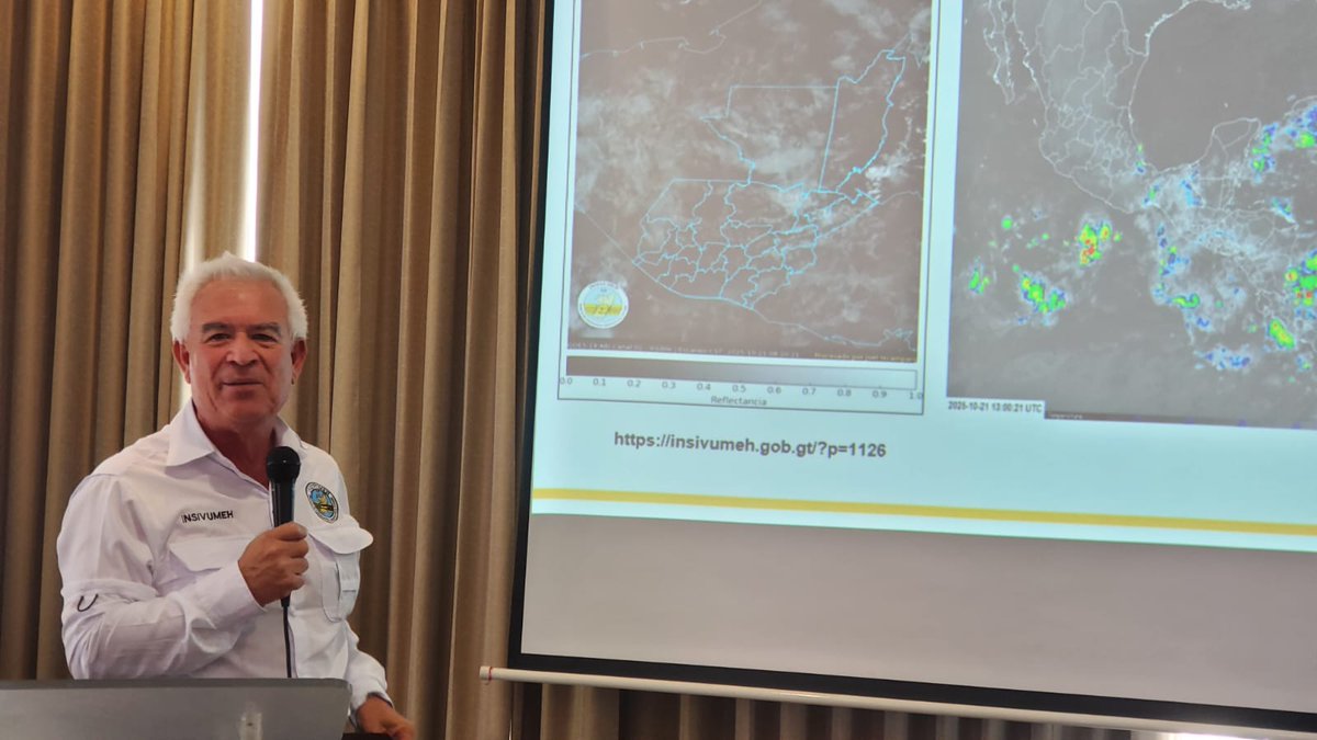 ¡Arrancamos el Encuentro de Organizaciones Socias de la Red de Observación Climática Comunitaria (ROCC)!
En este primer bloque contamos con la participación de César George, meteorólogo del <a href="/insivumehgt/">INSIVUMEH</a>  
#ObservadoresClimáticos #AcciónClimática