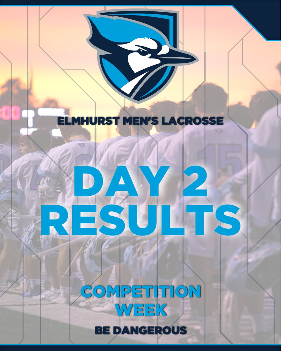 ElmhurstU_MLAX's tweet image. Well bad call by the haters… Team Old Sport bounces back in the greatest single day defeat in competition week history! Team Blue Collar is rattled and needs to respond! #BeDangerous #FlyJaysFly