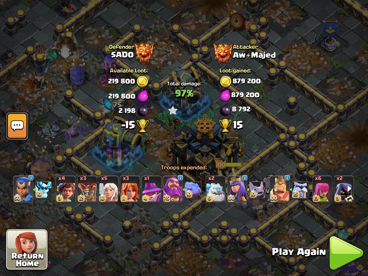 Sado_CoC's tweet image. Tweaked this base a bit. It’s been working really well for me lately 🔥

Link: link.clashofclans.com/en?action=Open…

#ClashOfClans #LegendLeague #RankedMode