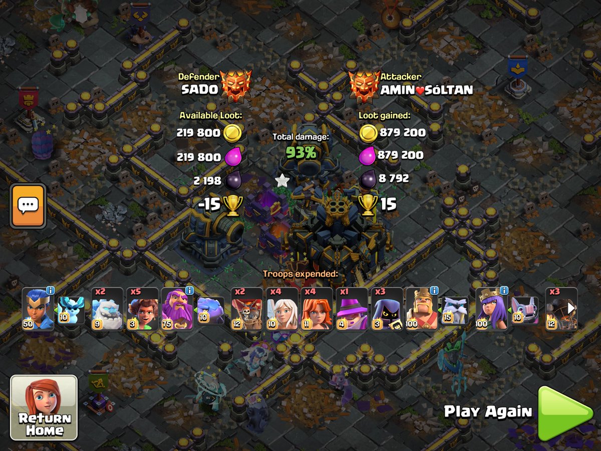 Sado_CoC's tweet image. Tweaked this base a bit. It’s been working really well for me lately 🔥

Link: link.clashofclans.com/en?action=Open…

#ClashOfClans #LegendLeague #RankedMode