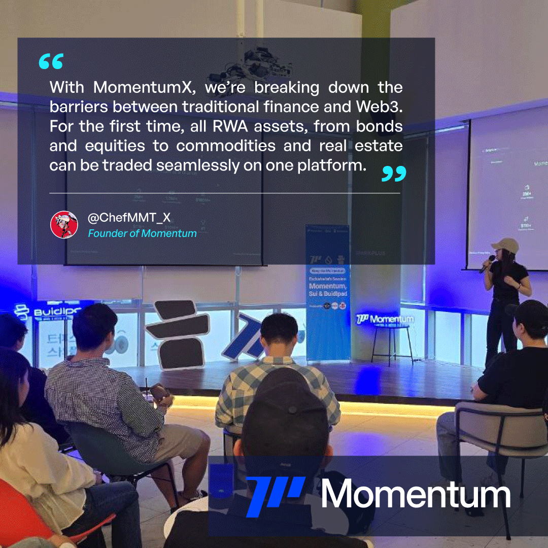 DEX, vaults, liquid staking, launchpad, MSafe treasury tools, and even real world asset integration through Momentum X.

Everything connects, everything compounds.
It’s like they’re building the foundation of finance on Sui, one product at a time.

This is what long term builders