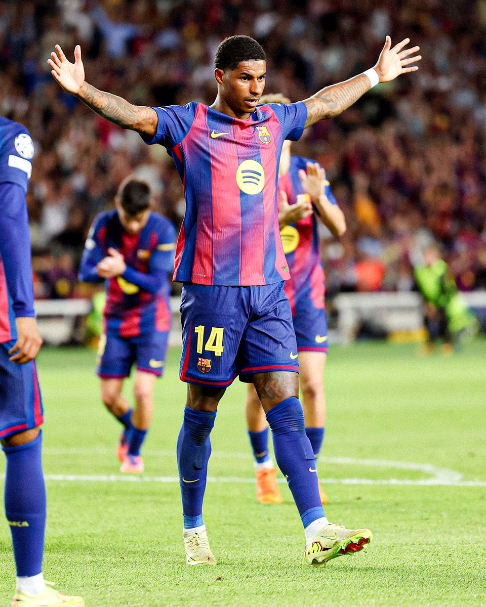 Only those that didn't give up on Marcus Rashford are allowed to like this.