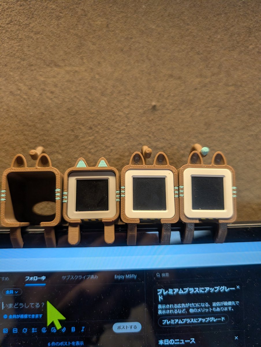 mongonta555's tweet image. Atomが、、、Atomが足りない(おぃ
#M5Stack