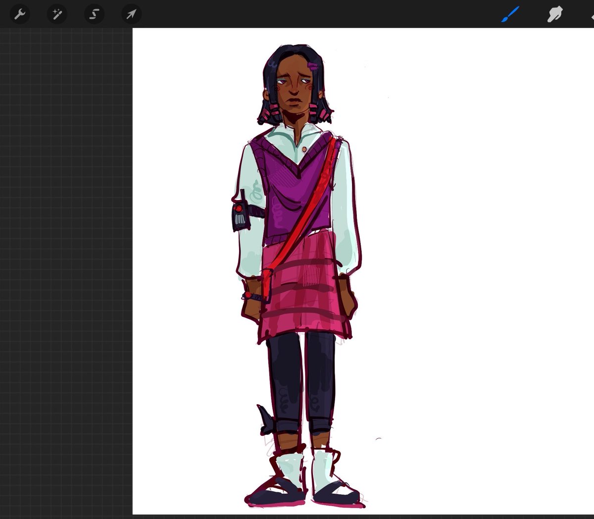 leoqrz's tweet photo. Planning on drawing the whole rescue squad so here’s trinity for now!

#HelloNeighbor #TrinityBales https://t.co/ke62UbnrV9