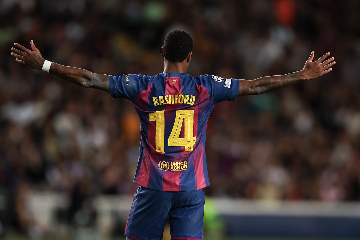 FCBarcelona's tweet image. BRACE FOR RASHY