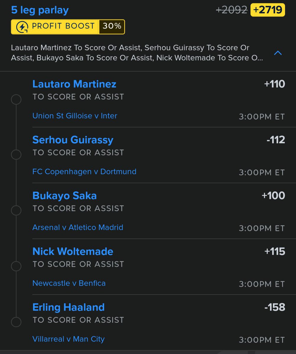 3pm nuke, straights can be played too. Full card in the discord <a href="/mrhaynesworld/">HAYNESWORLD 🌍</a> 

Check out my bet on FanDuel Sportsbook! 
 account.sportsbook.fanduel.com/sportsbook/add…