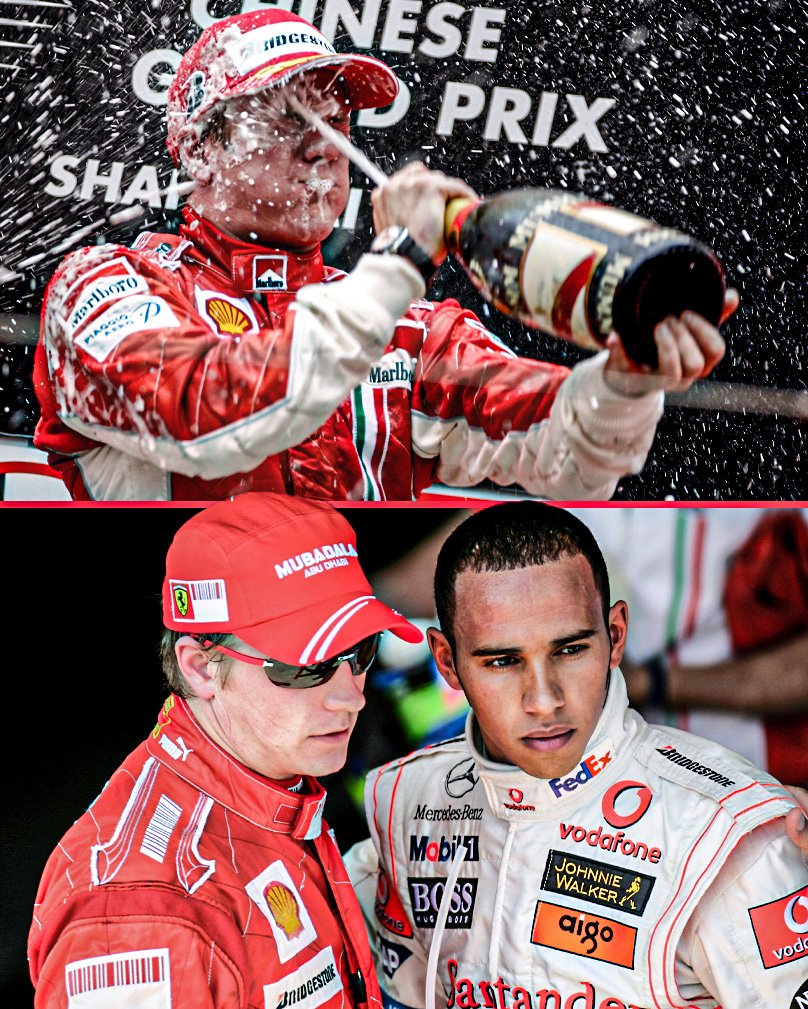 On this day 18 years ago, Kimi Raikkonen won the drivers' world championship by a single point from Lewis Hamilton and he is still Ferrari’s last world champion.