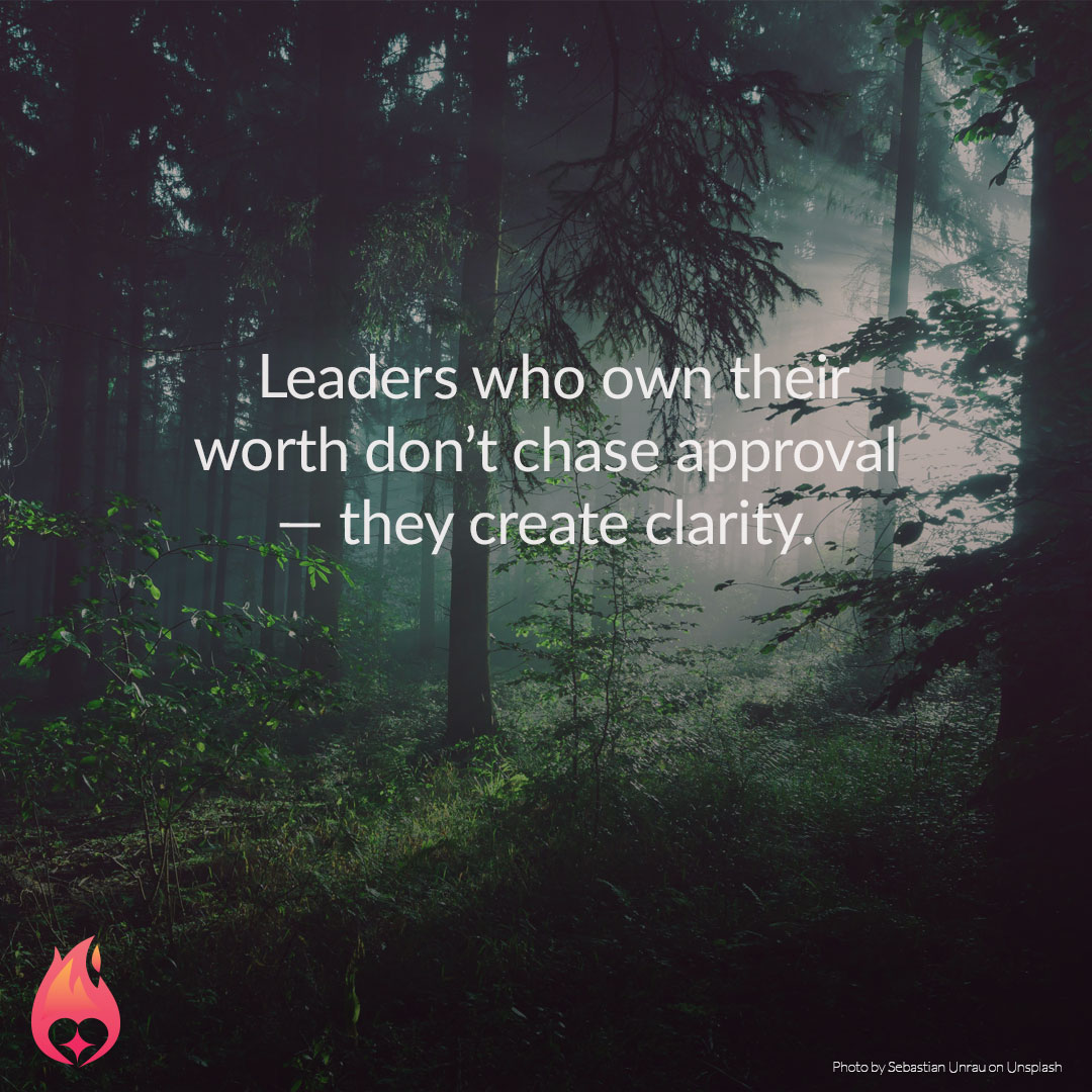 Leaders who own their worth don’t chase approval — they create clarity. 

True executive presence isn’t about commanding a room
It’s about being so grounded in who you are that you bring calm, confidence, and direction to everyone around you. 
#Leadership #ExecutivePresence