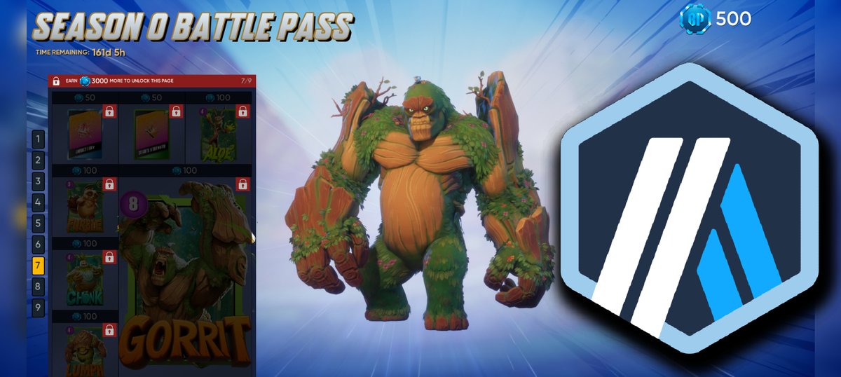 ELREA01's tweet photo. Claim your NEW FREE Battle Pass !

Wildcard , one of the top games on the @arbitrum ecosystem ,  just launched its Early Access and is giving away a FREE "Season 0 Battle Pass" to celebrate!

Jump in and grab it before it’s gone👇