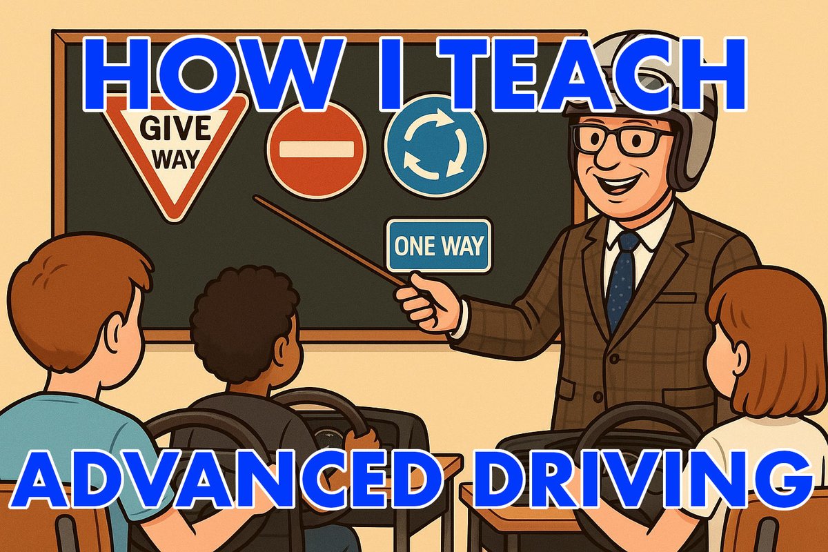 RegLocal's tweet image. My latest video is now live:

How I Teach Advanced Driving - Introduction 
youtu.be/z0KgPprXzQM?si… 

via @YouTube