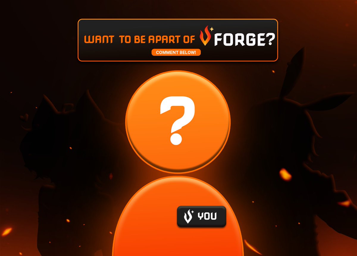 VForgeAgency's tweet image. Want to be apart of VForge?
Now is your chance to comment below and we might just reach out to you to set up an interview 👀
