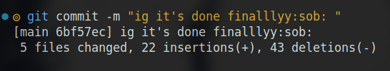sudo_Slash's tweet image. i mean that&apos;s how i write commit msgs....