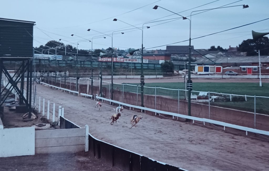 Dudley Wood Stadium - better known as Cradley Heath Greyhound Stadium (raced between 1947 and 1995)