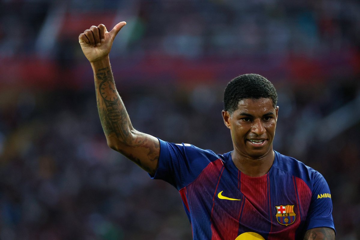 ReshadFCB's tweet image. 🥷 Rashford so far at Barcelona:
⚽️ 5 goals
🅰️ 5 assists
🌪️ 10 G/A
🌠 5 G/A in the Champions League
