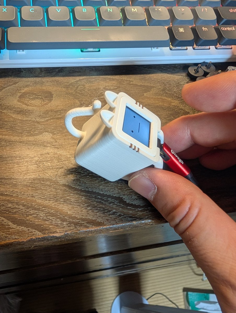 mongonta555's tweet image. 白猫カワヨ

#ｽﾀｯｸﾁｬﾝ #M5Stack