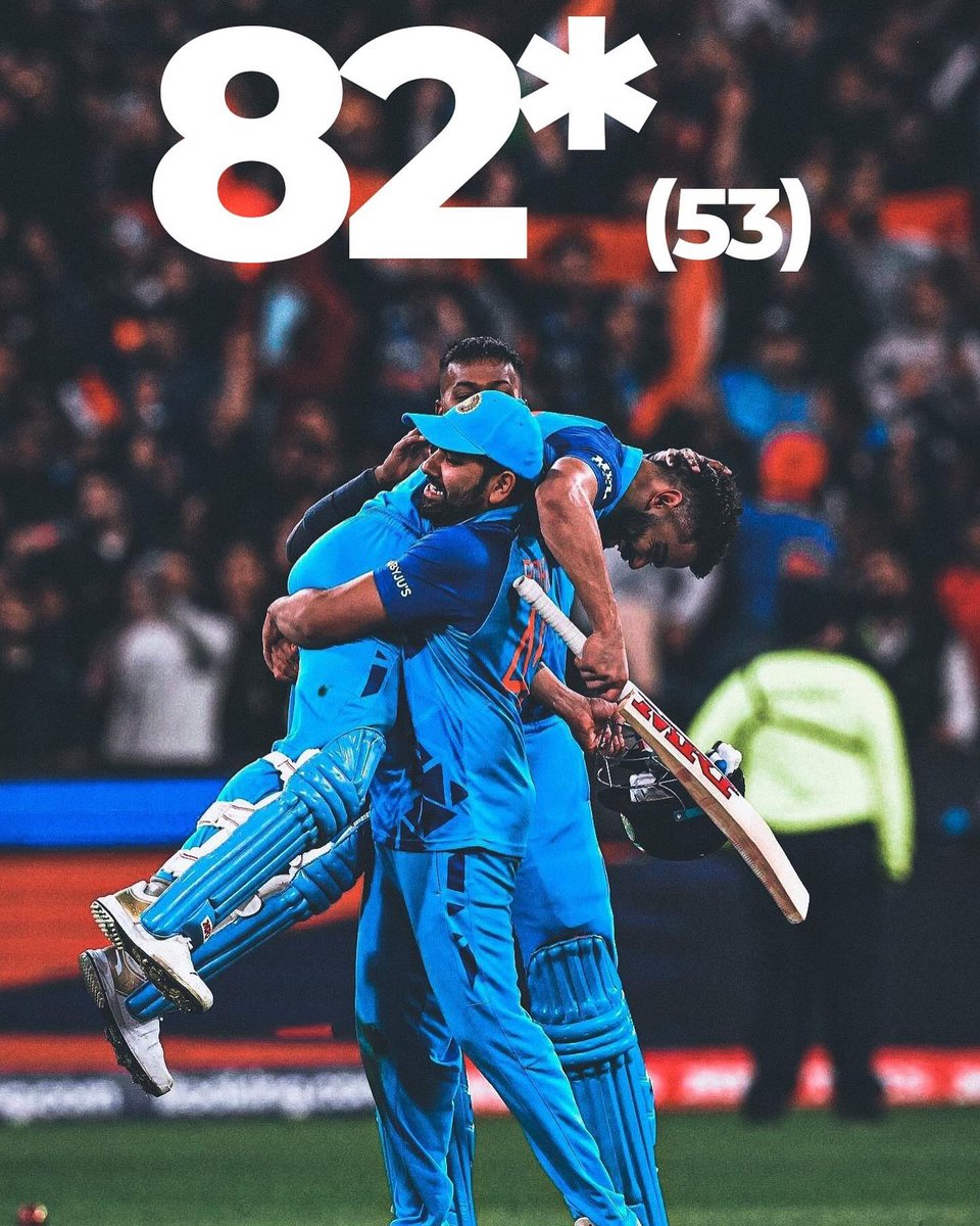 "ये ज़मीन जानती है, उसका आसमान अभी बाकी है,
ये ख़ामोशी बस ठहराव है, उसकी उड़ान अभी बाकी है।
कुछ पल का अँधेरा क्या, जो सूरज को झुका देगा
वो विराट है, जो तूफ़ानों में भी राह बना लेगा।

3 yrs of Virat Kohli's iconic inning in MCG 🇦🇺 against Pakistan🇵🇰 
Kohli goes out of the Ground🥹