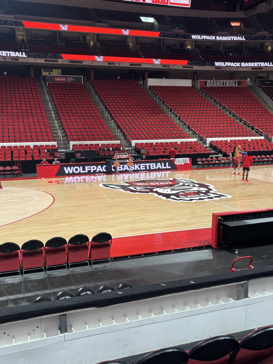 Thanks to <a href="/PackMensBball/">NC State Men's Basketball</a> for the hospitality today