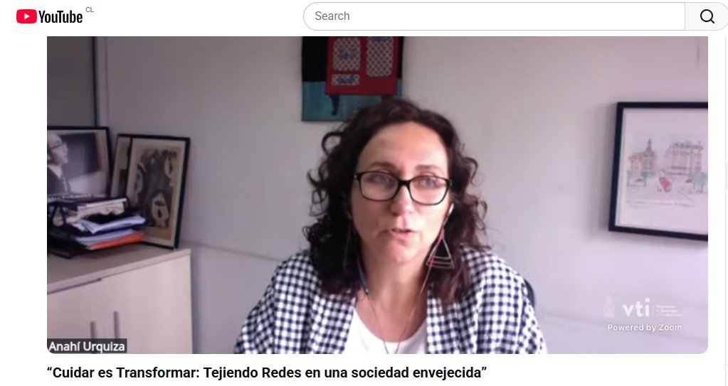 Cornejovalle's tweet photo. Ya iniciamos, WEBINAR “Cuidar es Transformar: Tejiendo Redes en una sociedad envejecida”  @RedEn_UChile Red Transdisciplinaria sobre Envejecimiento, Universidad de Chile @VID_UChile 
https://t.co/Bc4olJqJKj a través de @YouTube https://t.co/8QHMGM0Nkk