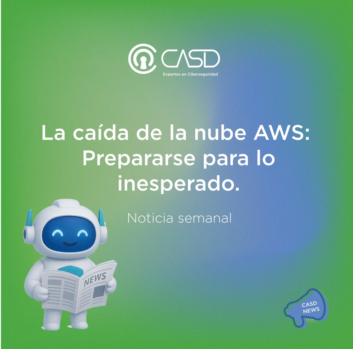 CASD_eSecurity's tweet image. 🚨 La nube también puede fallar.
¿Qué tan preparada está tu organización para enfrentar una falla tecnológica de gran escala?

Nota completa aquí: eleconomista.com.mx/tecnologia/ser…

#AWS #OctubreCiberCASD #Ciberseguridad #Cloud #Tecnología #Innovación #NegociosDigitales