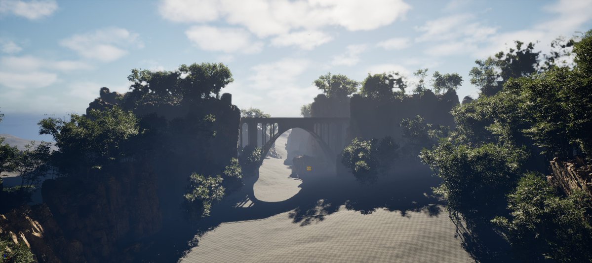 work176610's tweet image. Let’s see what I can create with this. Inspired by my last environment art and with this hot, humid weather I felt like making something that matches my current mood.
#UnrealEngine #UE5 #UnrealEngine5 #digitalart #environment #environmentdesign #leveldesign #Creativity #3dart