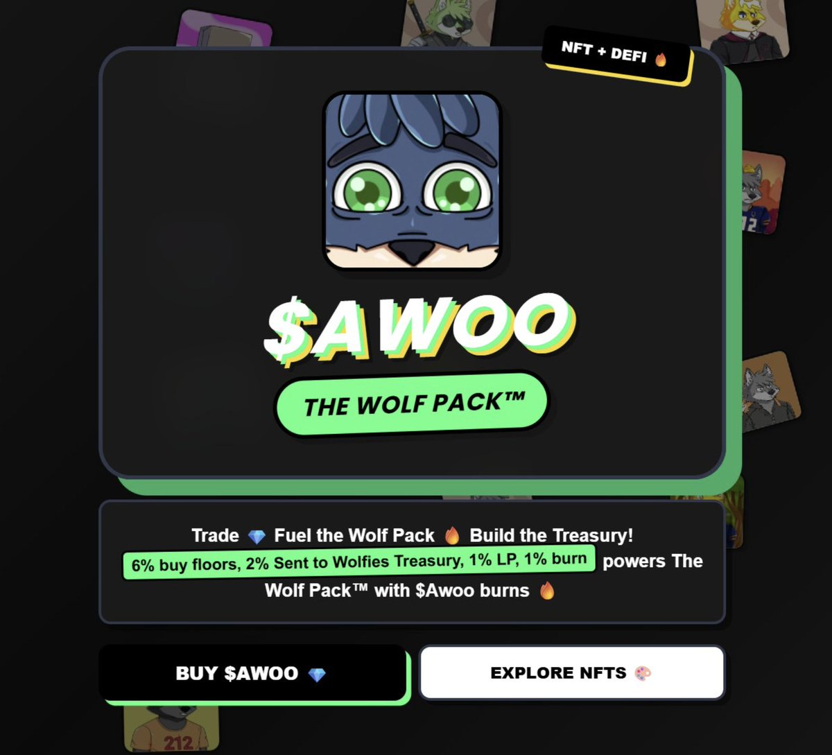 Cool website, good vibes, I knew his works from before, why not, what can go wrong? Hehe. 

And man, he overworked himself on this one…

Today I do want to highlight a Cronos Builder: <a href="/kristokencro/">Kris token - CEO of Wolfies</a> 

He first pinged me 5-7 days before Wolfies mint, telling me that he wanted to