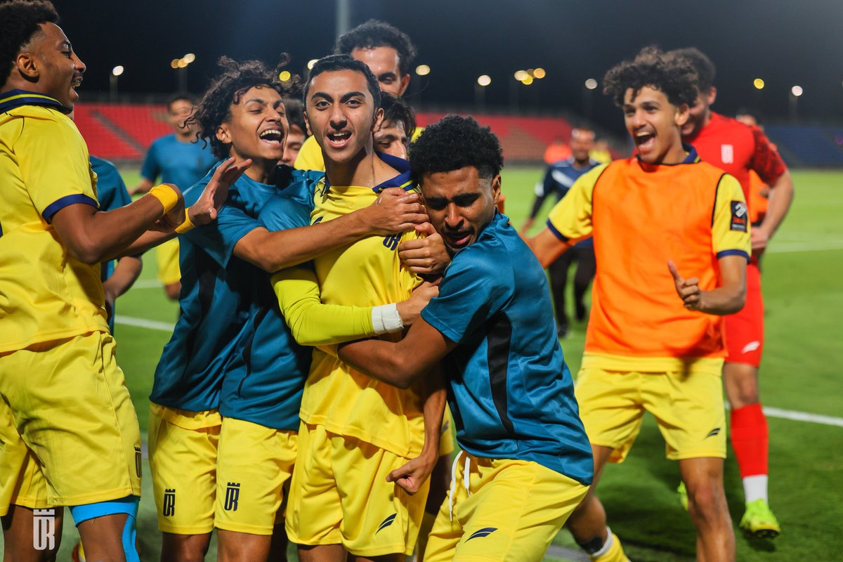 OrobahSA's tweet image. هدف الفوز من اويس🤩💛💚
#U21