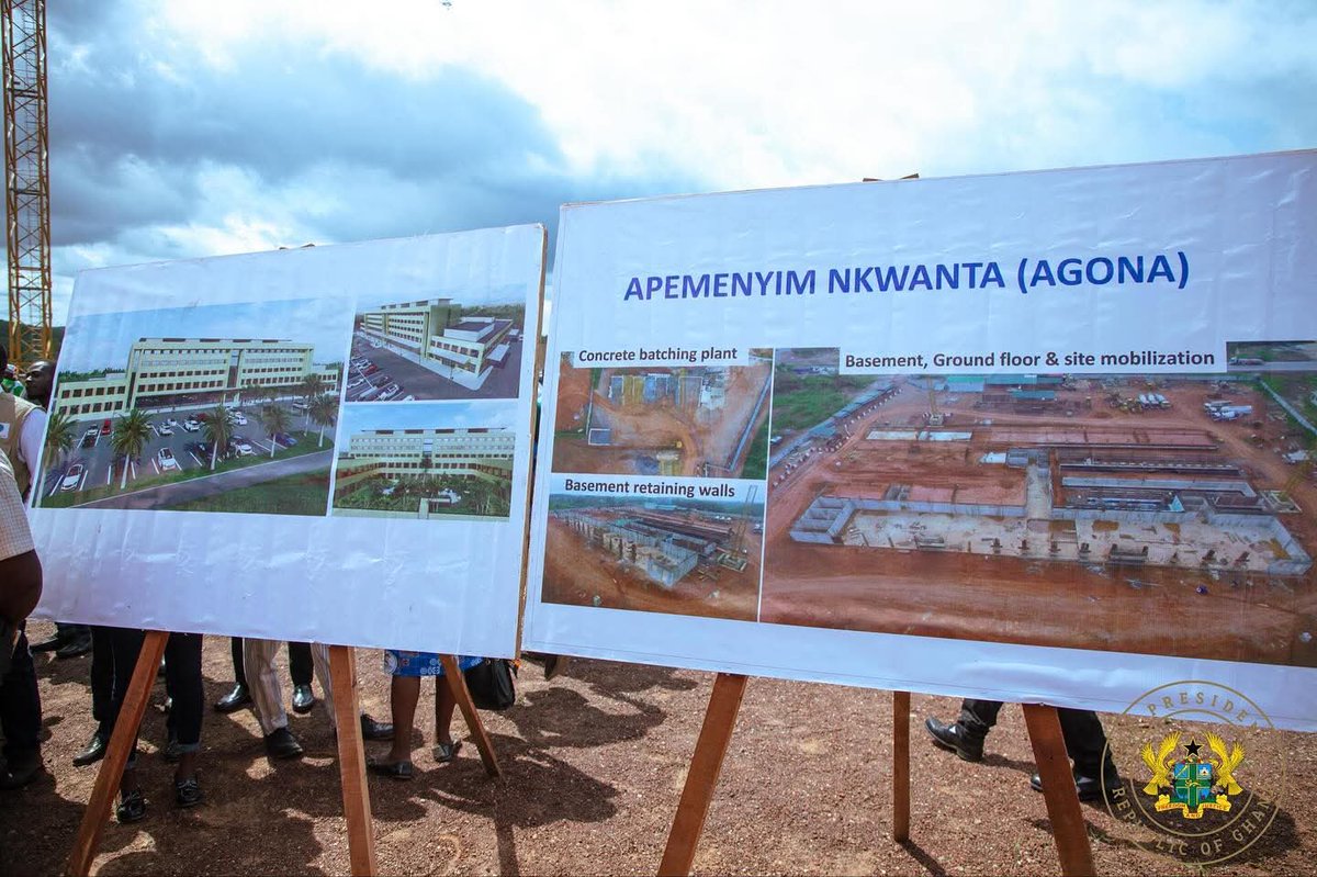 _yawannor's tweet photo. President John Mahama visited Apemanim to inspect the abandoned 250-bed Western Regional Hospital. He promised to complete it in 18 months under #ResettingGhana and assured that under #BigPushProjects & DRIP, all regions will benefit from major road works.
#AbanPapaAba https://t.co/slDTZGYlHq