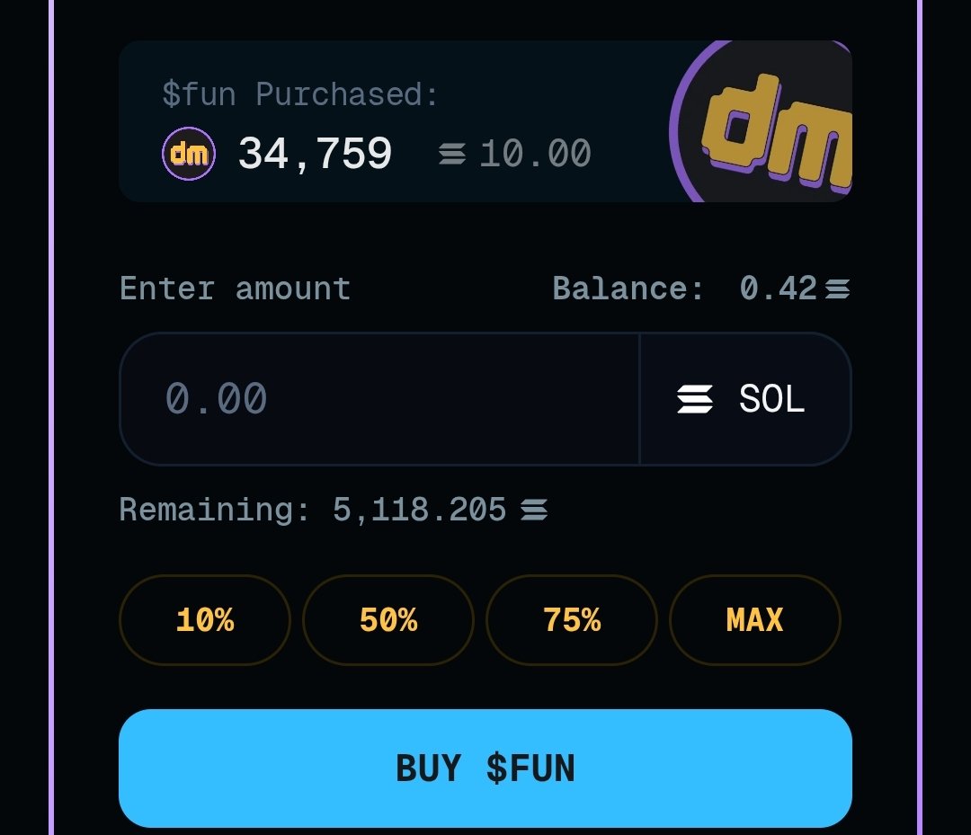 0x8mush's tweet photo. @dmdotfun @metaplex I'm innnn
Can't wait for go live 🚀🚀 https://t.co/qUIVlQW8d2