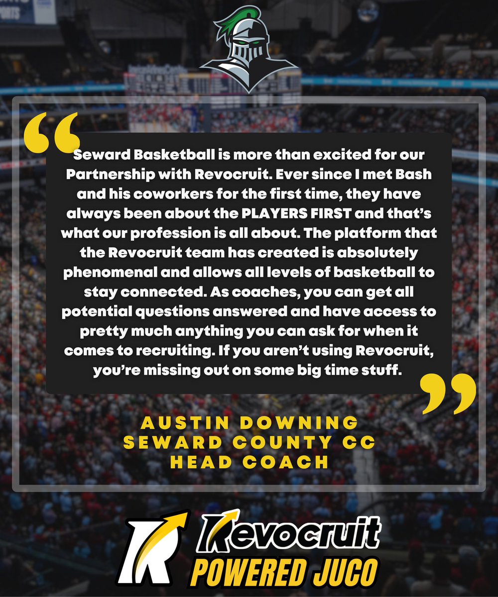 JC4PT's tweet image. 🚨 Revocruit Powered JUCO Alert
We’re excited to announce that Seward County Community College Men’s Basketball has been Elevated to a Revocruit Powered JUCO — joining an elite group of programs redefining exposure, connectivity, and recruiting at the junior college level.
🗣️…