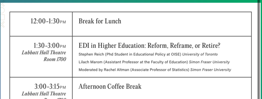 This coming Monday in Vancouver.  A DEI advocate and an anti-DEI advocate sit down for a civil discussion on DEI.