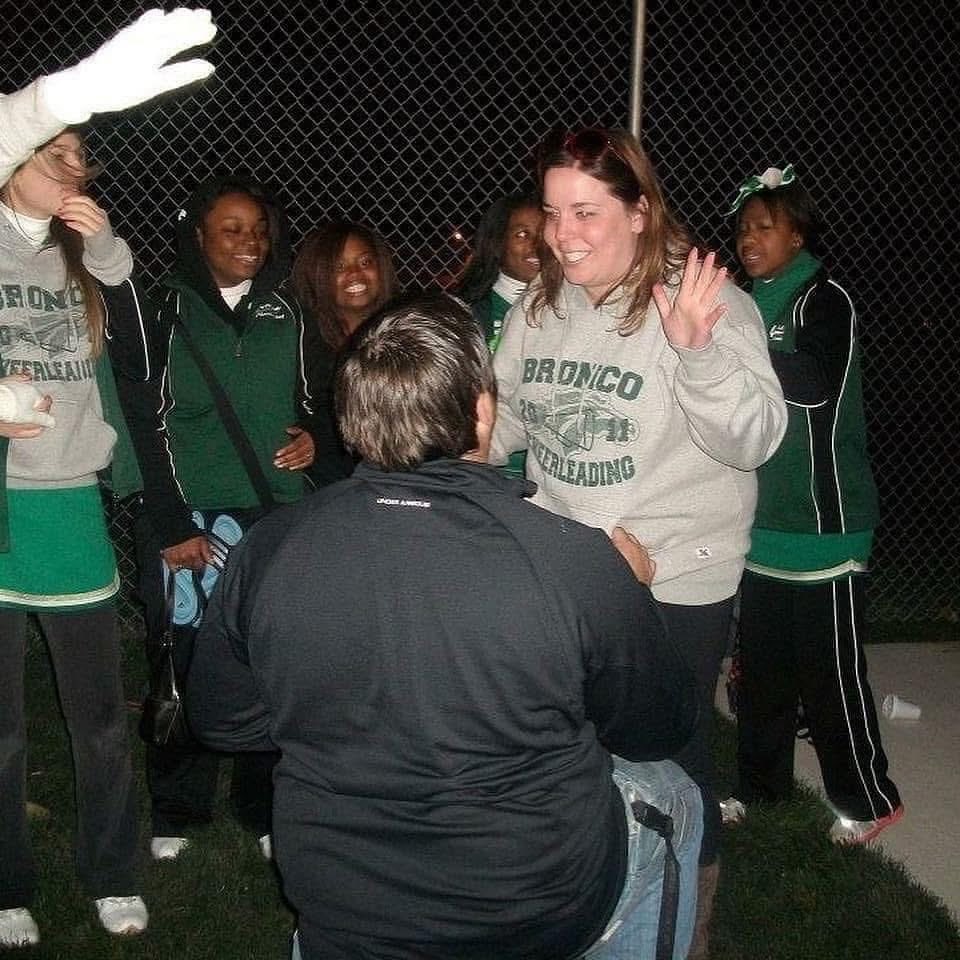 14 years ago, Dylan asked me the easiest question I ever had to answer! Happy he asked me everyday. ❤️ And happy that we won that game otherwise who knows when he would have proposed 😂 <a href="/CoachMack2017/">Coach Mack</a>