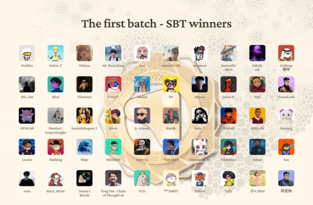 Da_Cryptbullet's tweet image. The first 50 Gold SBTs just went out.
And the Kite community’s been Excited about: “Who got it?” “Is there still a chance?” “How does it work?”

Alright, let’s talk. 👇

The drop went to 50 early supporters — the ones who’ve been here, creating, building, and flying with us long…