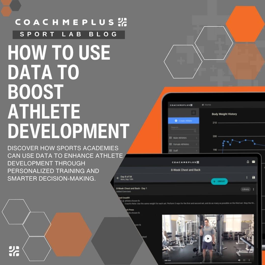 CoachMePlus's tweet image. Ready to unlock your team’s full potential? Our latest blog explores how leveraging athlete data can elevate development, personalize training, and optimize progress every step of the way. 
hubs.la/Q03JtvM00 
#AthleteDevelopment #SmartCoaching