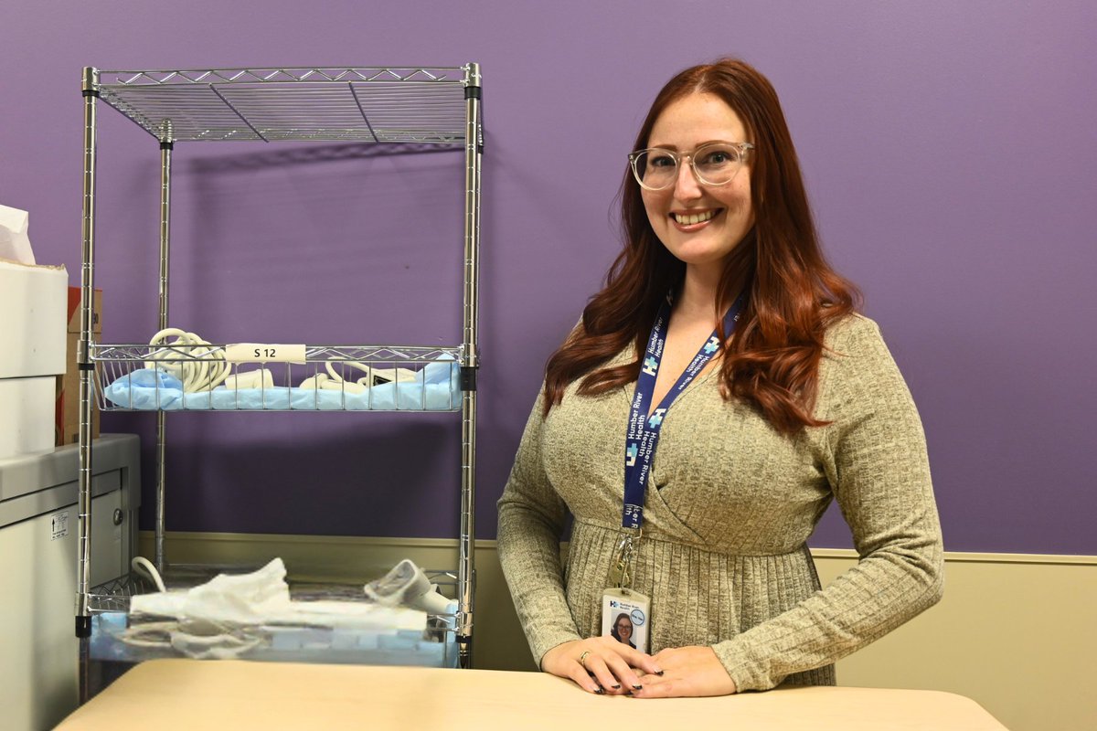 This Respiratory Therapists (RT) Week, we recognize our RTs, like Kaitlin, who work closely with everyone from nurses and physicians to dieticians and physiotherapists, during all stages of a patient's journey. They are always focused on providing the best patient care.