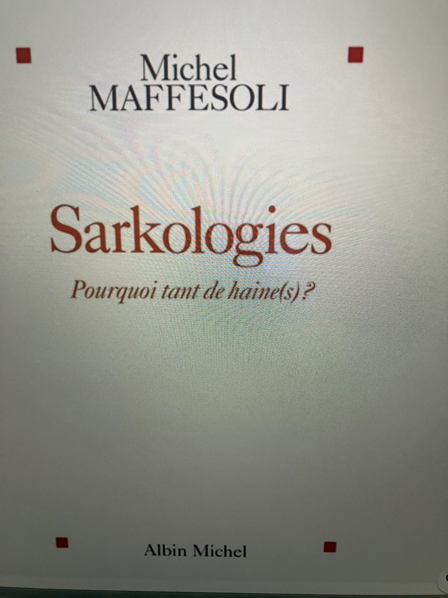 Michel Maffesoli (@michelmaffesoli) on Twitter photo 